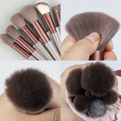 13Pcs Makeup Brush Set Make up Concealer Brush Blush Powder Brush Eye Shadow Highlighter Foundation Brush Cosmetic Beauty Tools