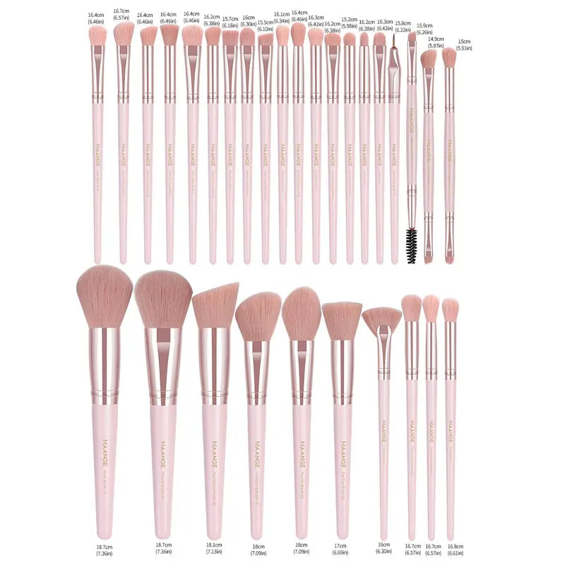 Makeup Tool Set, 49Pcs/Set Makeup Tools with Storage Bag, Soft Makeup Brushes, Beauty Sponges, Powder Puffs, Face Wash Puffs, Brush Cleaner Mat & Makeup Bag, Multifunctional Makeup Tool Kit for Beginners