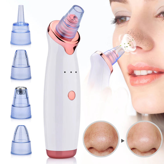 Electric Facial Blackhead Remover Black Spots Removal Vacuum Pore Cleaner Acne Cleanser Face Nose Deep Cleaning Tools