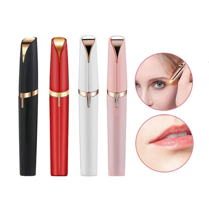 Eyebrow Trimmer Women'S Eyebrow Pencil Shaver Mini Portable Hair Removal Machine Eye Brow Shaper Razor Body Face Beauty Tool