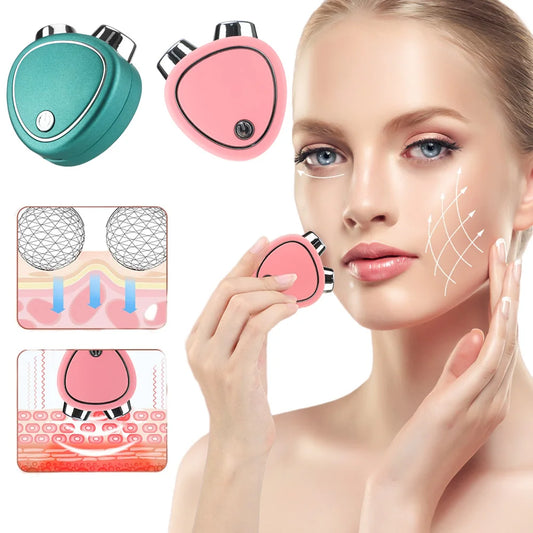 Portable EMS Facial Massager Skin Care Slimming Double Chin Microcurrent Face Lift Machine anti Wrinkles Sonic Vibration V Face